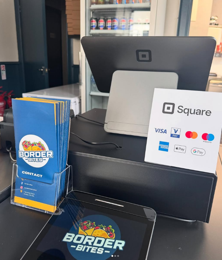 Border Bites checkout counter