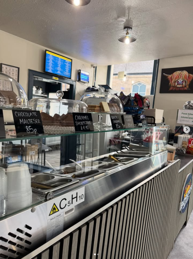 Border Bites food counter