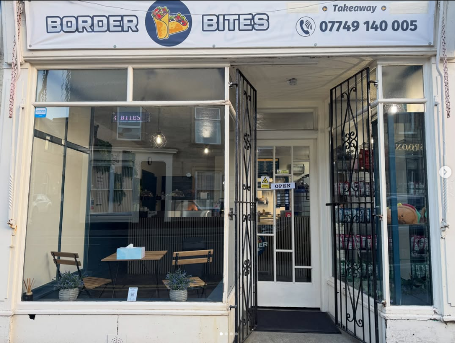 Border Bites storefront in Hawick